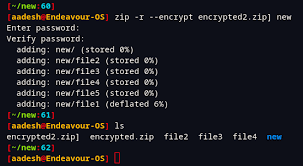 how to encrypt and decrypt a file or