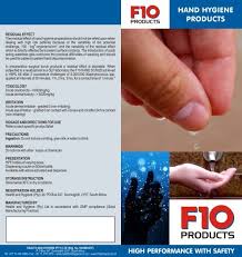 hand hygiene dl leaflet chemical