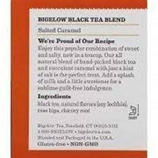 bigelow salted caramel black tea bags