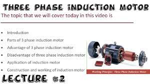 construction of 3 phase induction motor