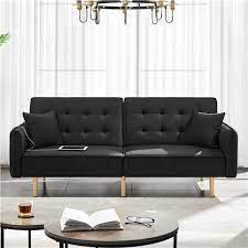 Futon Sofa Bed Memory Foam Couch