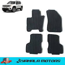 all weather rubber floor mats set for