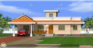 Kerala Style 3 Bedroom One Story House