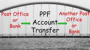 transfer ppf account from post office
