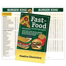 fast food nutrition guide