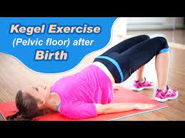 pelvic floor kegel exercise after