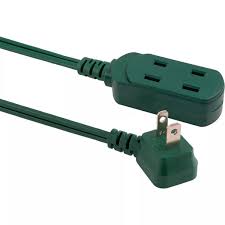 They're especially handy for plugging in a set of heaters or lamps to light and warm up a work area. Philips 6 Feet 3 Polarized Ac Outlet Extension Cord 1625 Watts For Indoor Use Only Green New Open Box Walmart Com Walmart Com