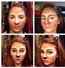 diy deer halloween makeup pictures