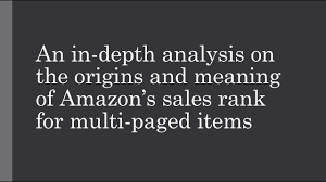 Sales Rank Defined Selling Books On Amazon Fba Reading Keepa Charts