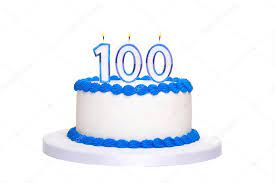 100th birthday cake Stock Photo by ©RuthBlack 64989501