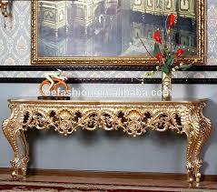 Antique Wooden Console Table Living