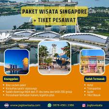 paket wisata singapore termk tiket