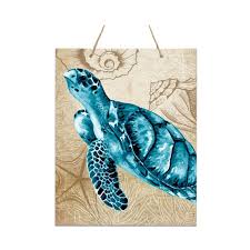 Sea Turtle Sign Sea Turtle Wall Decal