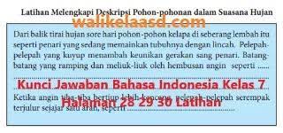 Kunci jawaban bahasa indonesia kelas 9 halaman 28. Kunci Jawaban Bahasa Indonesia Kelas 7 Halaman 28 29 30 Latihan Wali Kelas Sd