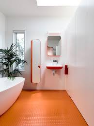 Contemporary bathroom design in a collingwood warehouse apartment. 5 Carefully Curated Australian Bathroom Designs Habitus Living