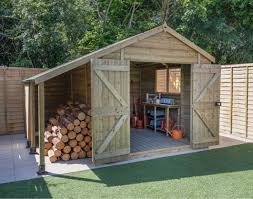 Timberdale 10x8 Apex Shed Double Door