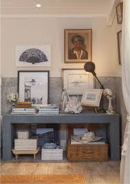 Style The Space Under A Console Table