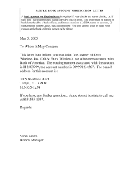 Example of bank details letterhead : 29 Verification Letter Examples Pdf Examples