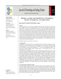 pdf biology ecology and significance