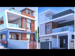 modern house front elevation design