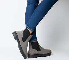 We are unable to take any orders at this time but we will remove the password protection once we're open again. Office Archie Chelsea Boots Grey Suede Ankle Boots