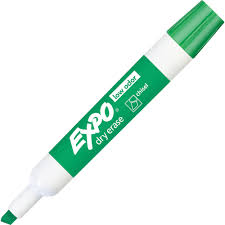 expo chisel point dry erase markers