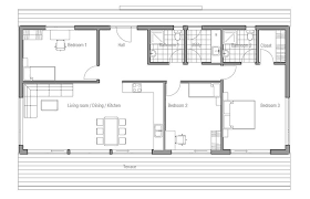 Long House Plan Small House Plans
