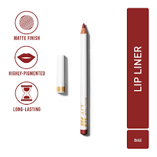 lit matte lip liner pencil bae