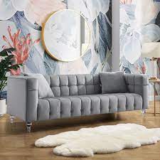 Milton Velvet Sofa Modern Velvet Sofa