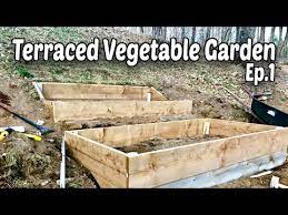 How To Make Terraced Raised Beds For