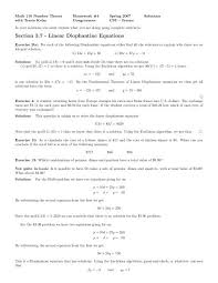 Section 3 7 Linear Diophantine Equations