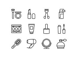 12 free cosmetic icons ai sketch