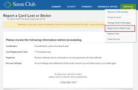 To login, select the manage your credit account link near the top of the page. Request A New Sam S Club Consumer Credit Card