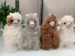 fluffy llama alpaca soft plush toy
