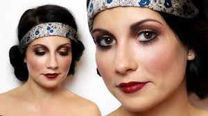 20s flapper makeup tutorial for