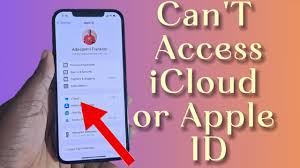 apple id or icloud access disabled