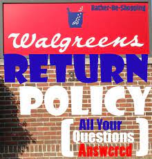 walgreens return policy finally here