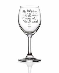Personalised Engraved Wine Glass Gift