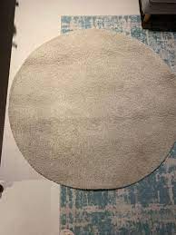 ikea adum beige circular round rug
