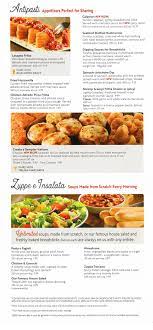 olive garden lunch menu clearance