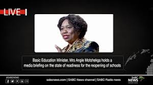 Basic education minister angie motshekga's media statement in response to timss 2015 results, 29 november 2016 sa most improved education system in the world as you have heard from the statement from dr reddy of the hsrc we are very pleased with the consistent improvements we have seen in the timss results. Basic Education Minister Angie Motshekga Media Briefing Youtube