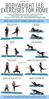 leg exercises at home christina carlyle
