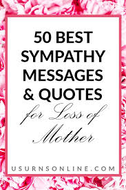 50 best sympathy messages es for