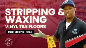 stripping waxing vinyl tile floors