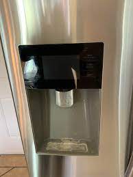 How do I clean this water dispenser on my fridge? Wiping with soap and water  doesn't cut it : r/CleaningTips