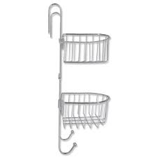 Metal Shower Shelf 2 Tier With 2 Hangers Put A Ring On It Bridal