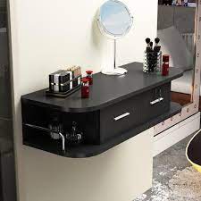 winado wall mount black salon drawer