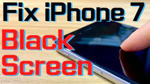 how to fix iphone 7 plus black screen