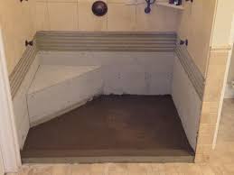 How To Build Concrete Shower Pan For