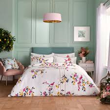 Fl White Bedding Designer Bed